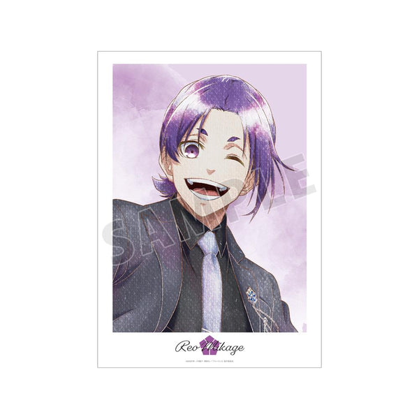 『ブルーロック』描き下ろし 御影 玲王 スーツモデルver. Ani-Art aqua label A3マット加工ポスター【202510再販】